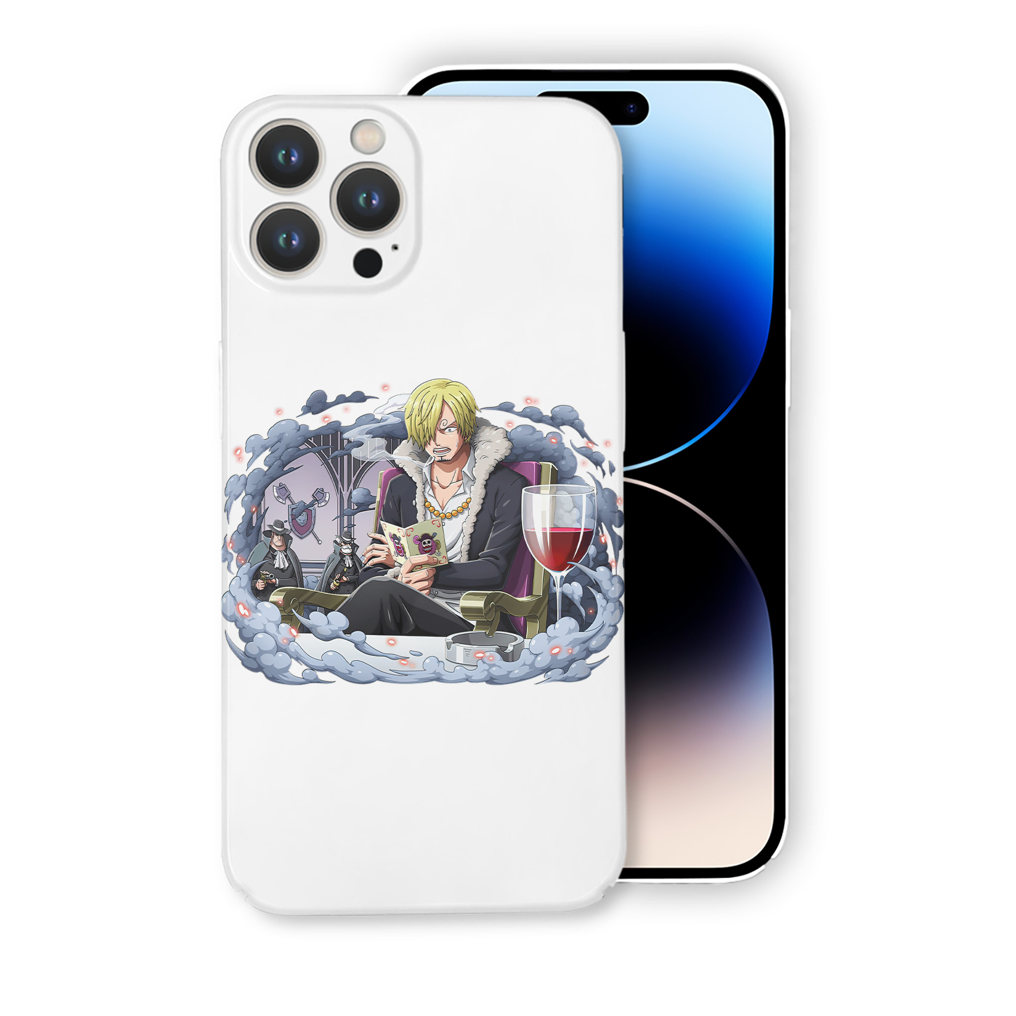 （画像用） ワンピース サンジ ONE PIECE Sanji 【iPhone 14シリーズ対応】ハードケース
